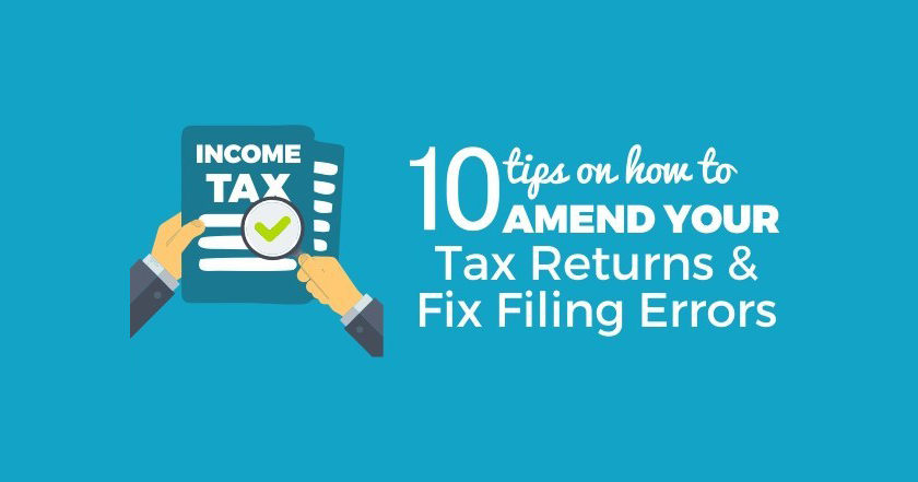 Amend your Tax Returns